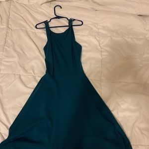 Blue Hollister dress open in the front